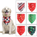 Serviette de salive en coton Triangle réglable Bandana pour chien